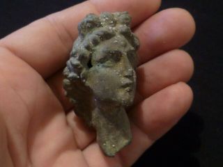 ROMAN Ancient BUST of Goddess DIANA - Statuette - Circa 100 - 300 AD - 957 9