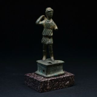 Rare Roman Bronze Statuette Of Diana,  2nd - 3rd Century Ad.  Museum Quality.  V.  F,