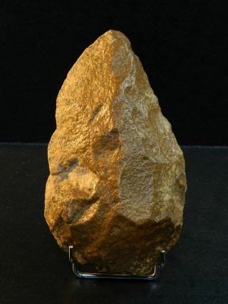 Ancient Quartzite Hand Axe - Acheulean Civilization - 18 Cm Long - Sahara