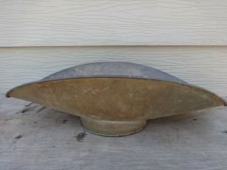 Antique Brass Scale Pan Scoop Dish 18 " General Store Counter Candy Dry Goods