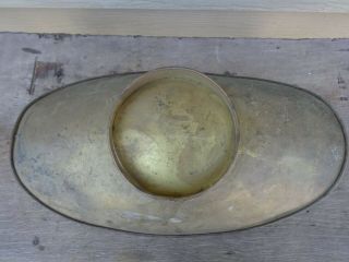 Antique Brass Scale Pan Scoop Dish 18 