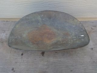 Antique Brass Scale Pan Scoop Dish 18 