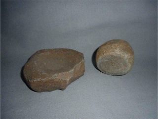 Antique Niger Sahara Top Ancient Desert Find Neolithic Grinding Stone Set