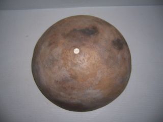 Pre - Columbian Mimbres Black on White Pottery Bowl Artifact 12 1/4 