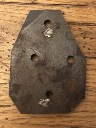 Old Antique Americana Tin and Solder Large Eagle Bird Cookie Cutter 2