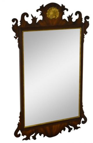 Virginia Galleries Henkel Harris Chippendale Mahogany Mirror