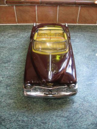 Rare Electro mobile 1950 Cadillac BIG Japan Tin Car Nomura battery TINPLATE TOY 9