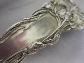 ALVIN 1902 RAPHAEL STERLING CASSEROLE SPOON ART NOUVEAU FULL FIGURE LADY 10