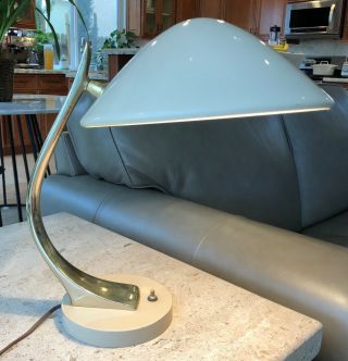 Vintage Laurel Lamp Flying Saucer Table Desk Lamp MCM Mid Century Modern 6