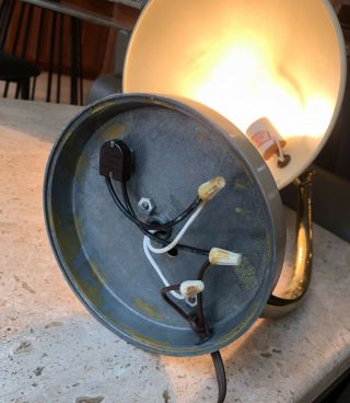 Vintage Laurel Lamp Flying Saucer Table Desk Lamp MCM Mid Century Modern 9