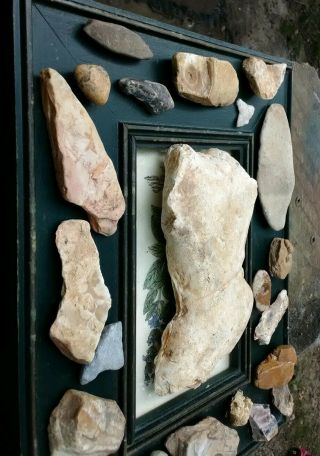 Authentic Native American Indian Artifacts hammerstone knives pendants tools 3