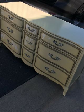 Drexel Touraine French Provincial Dresser & Nightstand