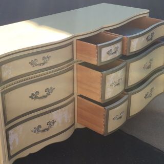 Drexel Touraine French Provincial Dresser & Nightstand 2