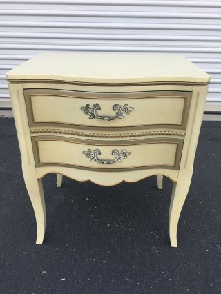 Drexel Touraine French Provincial Dresser & Nightstand 4