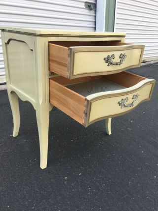 Drexel Touraine French Provincial Dresser & Nightstand 5