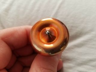 Billetspin Torus Flamed Copper Spinning Top Pocket Top Spin