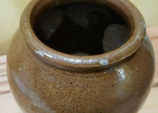 Edgefield pottery Southern stoneware Pottersville crock 7