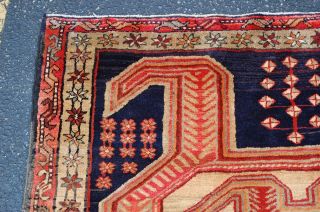 Ci 1930s ANTIQUE CAUCASIAN LANKORAN RUG 4.  6x9 OFFERED HERE AT 4