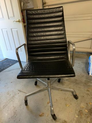 Herman Miller/eames Authentic Aluminum Group High Back Executive Chair