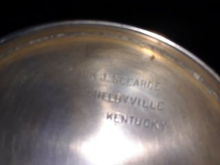 Mark J.  Scearce Keeneland The Manchester 1973 Sterling Julep Cup Mr.  A.  Z. 3