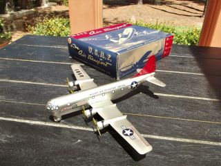 Military Air Transport Service Usaf Wiandotte Toy Airplane In The Box
