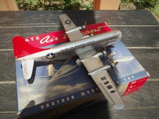 MILITARY AIR TRANSPORT SERVICE USAF WIANDOTTE TOY AIRPLANE IN THE BOX 7