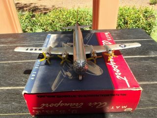 MILITARY AIR TRANSPORT SERVICE USAF WIANDOTTE TOY AIRPLANE IN THE BOX 9