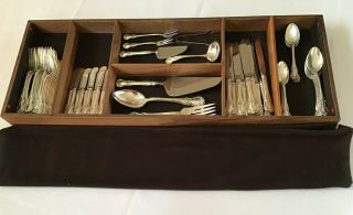 Old Master By Towle Sterling Silver Flatware 80 Piece Set