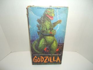 Aurora Godzilla 1964 Model Kit Box Only Canadian Rare