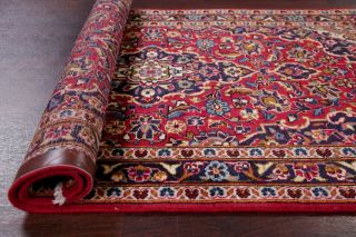 Vintage Traditional Floral Persian Area Rug RED Fine Oriental Wool Carpet 3 ' x5 ' 10
