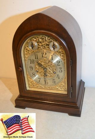 Seth Thomas Restored Chime No.  72 - 1921 Westminster Chimes Gothic Antique Clock