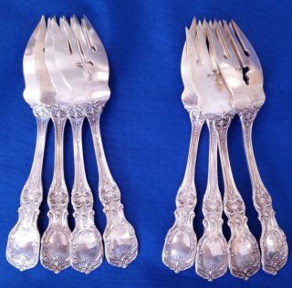 REED & BARTON FRANCIS I STERLING SILVER 60.  4 ozt 47 piece set 11