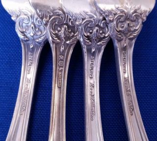 REED & BARTON FRANCIS I STERLING SILVER 60.  4 ozt 47 piece set 12