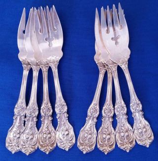 REED & BARTON FRANCIS I STERLING SILVER 60.  4 ozt 47 piece set 2