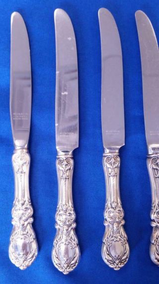 REED & BARTON FRANCIS I STERLING SILVER 60.  4 ozt 47 piece set 6