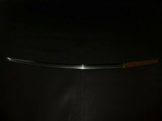KATANA (sword) w/White sheath : EDO : 36.  5 × 26.  3 