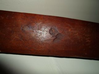 Vintage / Antique Tribal Carved Wood Lizard Or Crocodile Oceanic ?? African ?? 7