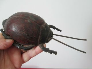 Antique - Gunthermann Tin Wind Up Toy Lady Bird Beetle - 17 Of 17 Listed
