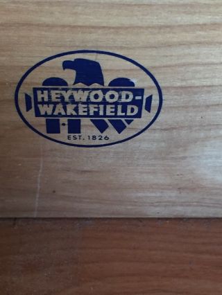 Heywood Wakefield desk M926 (1954 - 1956). 2