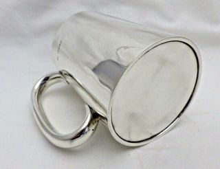 Antique Solid Sterling Silver One Pint 1 Pint Tankard Mug 275 Grams London 1880 5