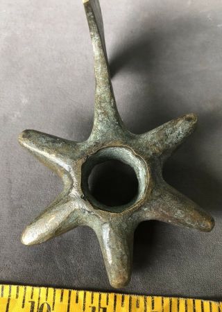 Pre Colombian ancient Peru Inca Bronze War Club 2