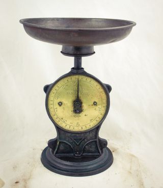 Antique Salter Food Candy Scales Kitchenscale Balance Waage Weegschaal