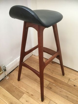 vintage bar stools by Erik Buch for OD Moebler,  Denmark 1960s originals 7
