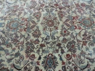 7 ' X 11 ' Vintage Fine Hand Made Chinese Persian Tabriz Wool Rug Birds 5