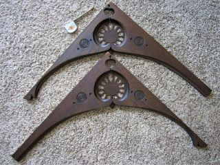 5 Iron Industrial Holder Display Racks Vintage Primitive Tool Bracket Hanger Old 11