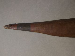 ABORIGINAL WOOMERA - Spear Thrower - Old Queensland Museum Piece 7