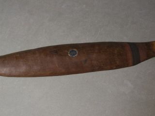 ABORIGINAL WOOMERA - Spear Thrower - Old Queensland Museum Piece 8