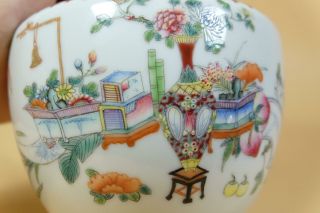 A Chinese Famille rose Porcelain Vase.  Marked. 5