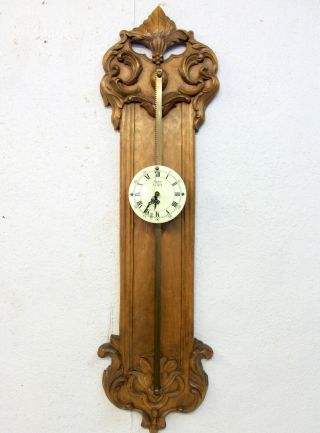 Antique Rack Clock Made In Germany.  Dial Marked " Anno 1750