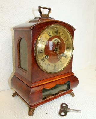 Old Rare Bracket Clock from WARMINK WUBA Dutch Clock 2